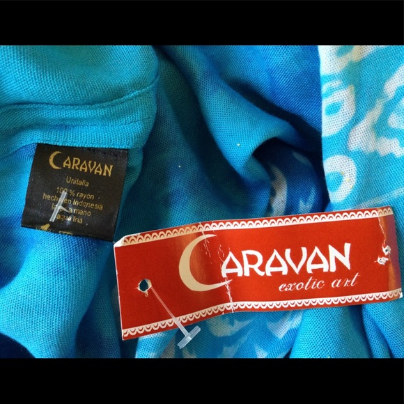 Bohemian Tie Dye Maxi Dress, Halter Backless, Asymmetrical Swim Cover Up Turq OS - Picture 15 of 16